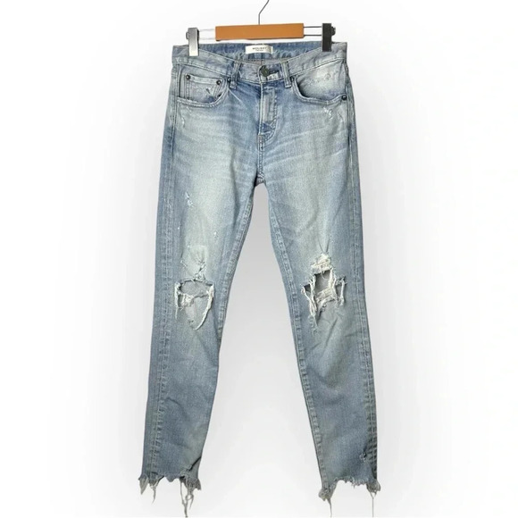 Moussy Vintage Altawoods Distressed Skinny  Jeans 25 - Picture 4 of 13